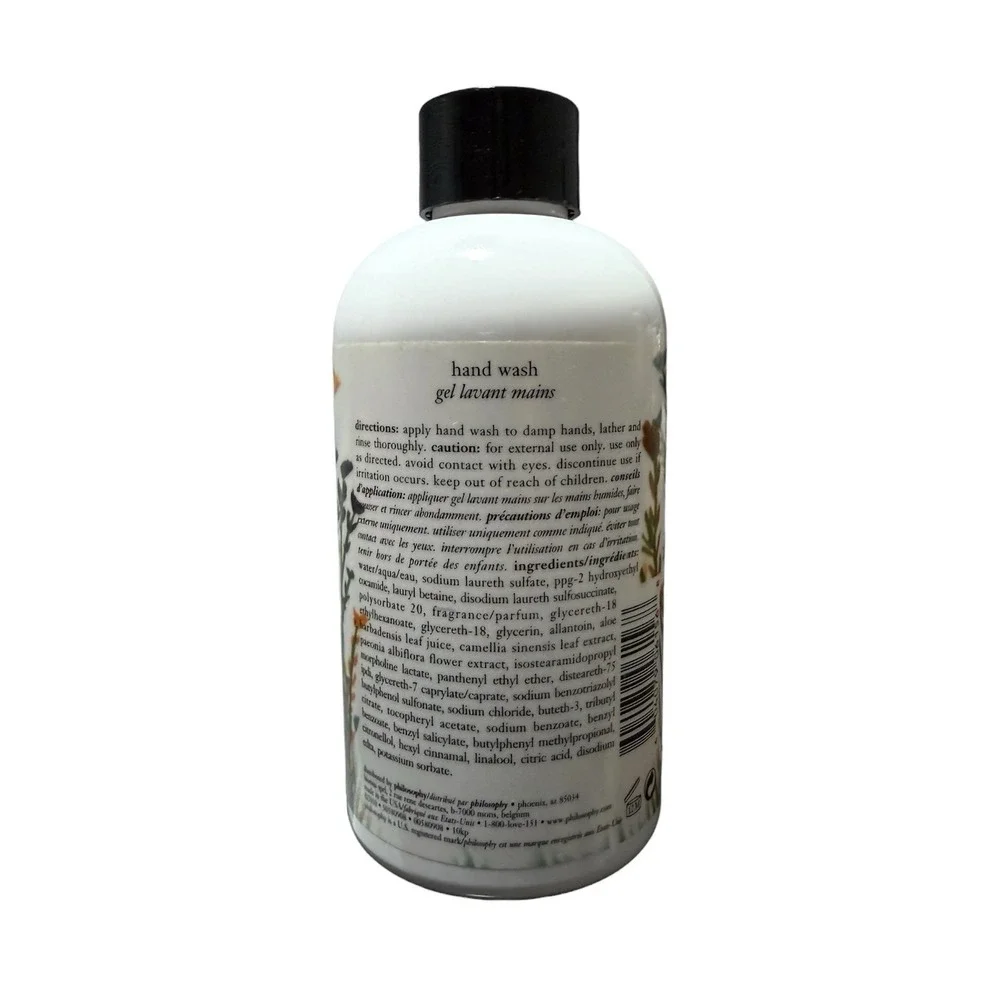 PHILOSOPHY FIELD OF FLOWERS HAND WASH 8 OZ (No Pump) SEALED